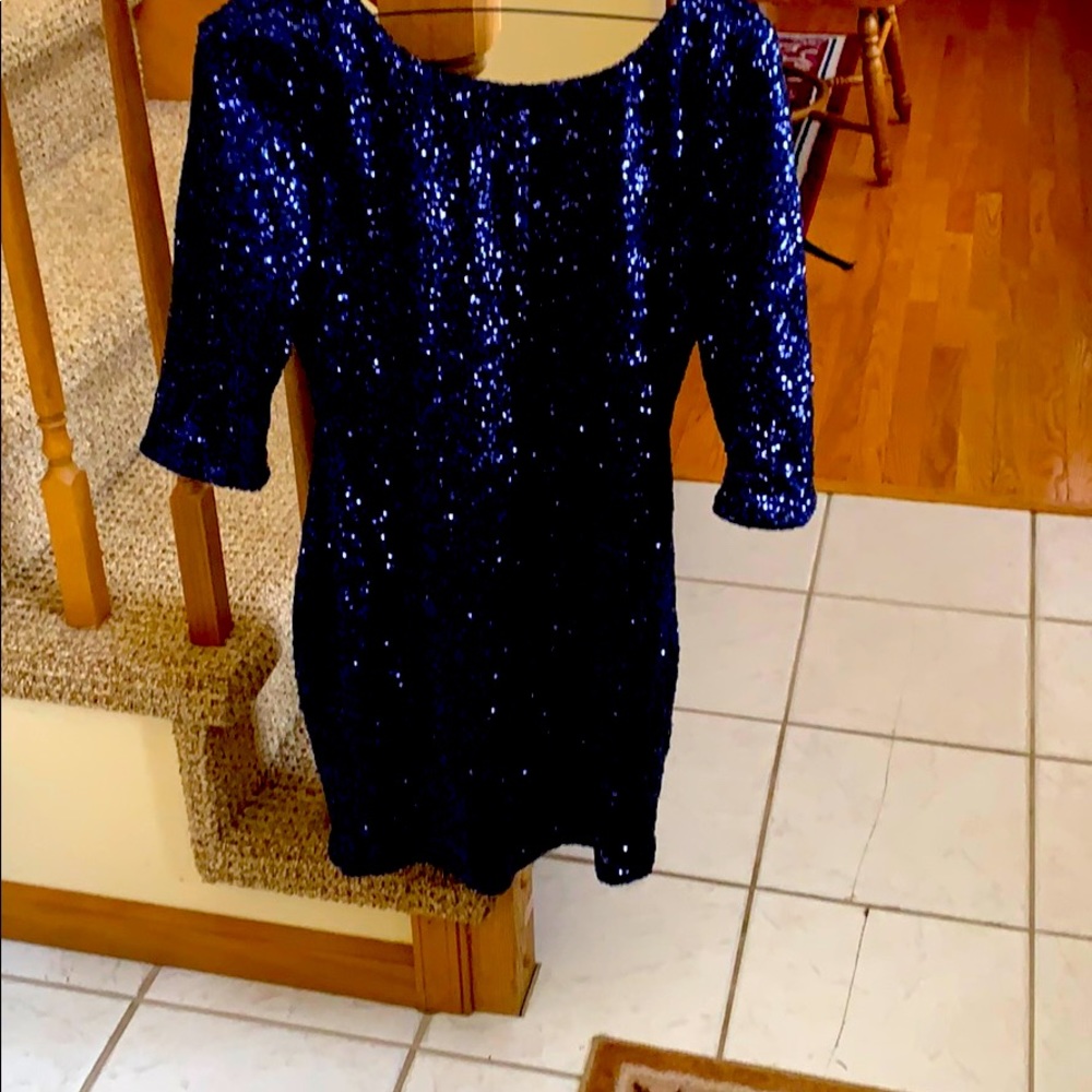 Sequin girls dress